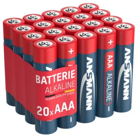 Alkaline Batterie Micro AAA / LR03 20er Box^ANSMANN AG Best