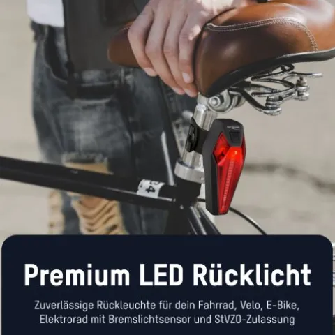 Bikelight Rear LED break wiederaufladbar^ANSMANN AG Best Sale