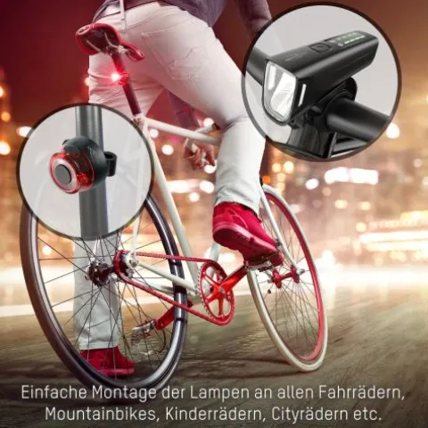 Bikelight-Set LED R wiederaufladbar^ANSMANN AG Cheap