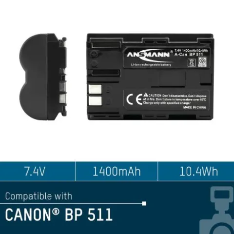 Kamera-Akku A-Can BP 511^ANSMANN AG Flash Sale