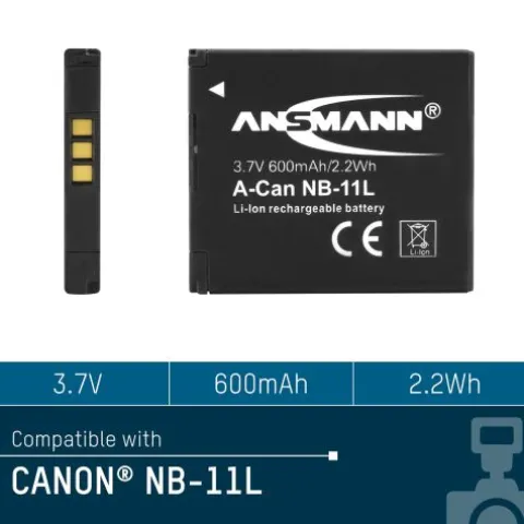 Kamera-Akku A-Can NB 11 L^ANSMANN AG Discount