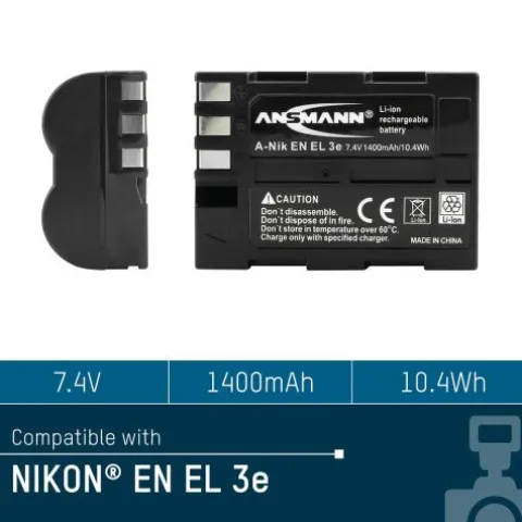 Kamera-Akku A-Nik EN EL 3e^ANSMANN AG Cheap