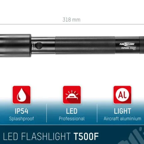 LED Taschenlampe Future T500F batteriebetrieben^ANSMANN AG Best Sale