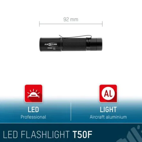 LED Taschenlampe T50F batteriebetrieben^ANSMANN AG Cheap