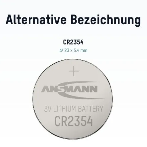 Lithium Knopfzelle CR2354^ANSMANN AG Shop