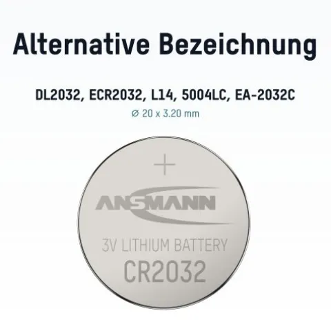 Lithium Knopfzelle CR2032^ANSMANN AG Best Sale