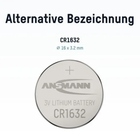 Lithium Knopfzelle CR1632^ANSMANN AG Flash Sale