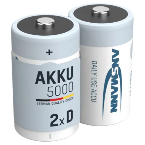 NiMH Akku Mono D 5000 mAh maxE 2er^ANSMANN AG Shop