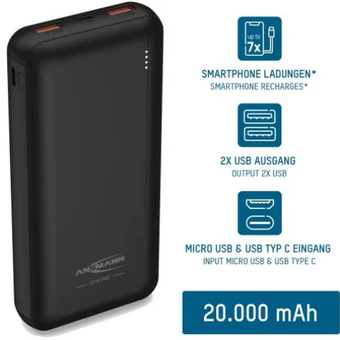 Powerbank 20000 mAh^ANSMANN AG Best Sale