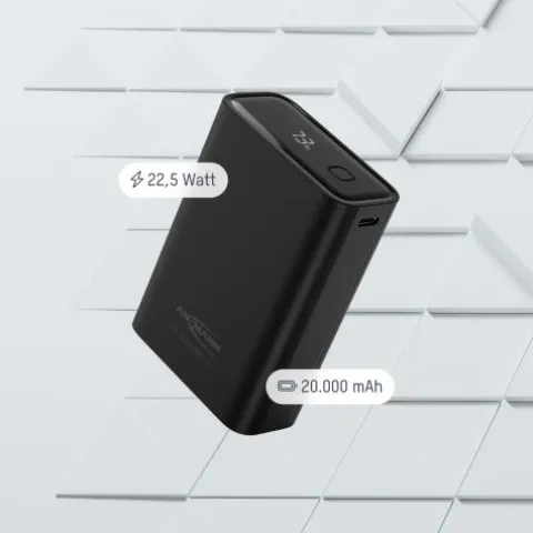 Powerbank 20000 mAh PB222PD schwarz^ANSMANN AG Hot