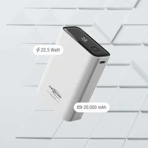 Powerbank 20000 mAh PB222PD weiß^ANSMANN AG Sale