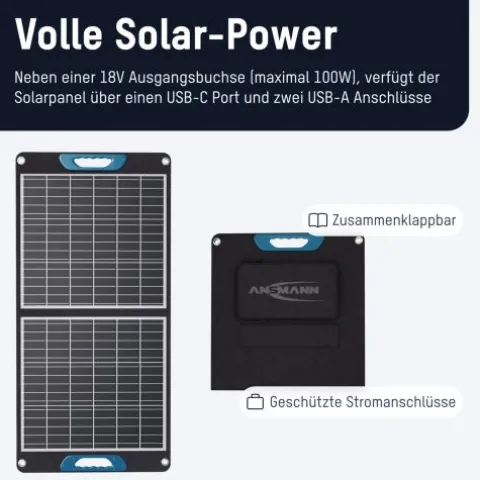 Solarpanel 100W^ANSMANN AG Discount